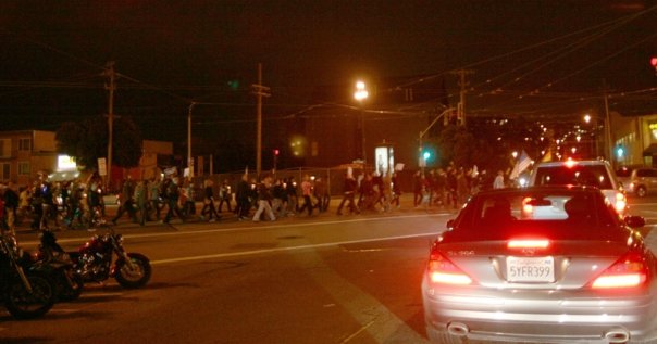 Citizens March on Market St in Opposition to Prop 8