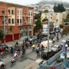 Critical Mass Rides the Lower Haight